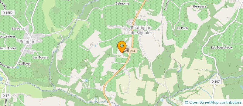 localisation de l'entreprise MAM LES CHOUCHOUS  ROUFFIGNAC-DE-SIGOULES