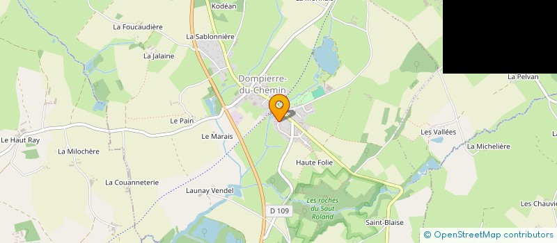 localisation de l'entreprise MAM LES CHOUPI'NOUS  LUITRE-DOMPIERRE