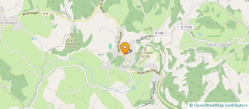 localisation de l'entreprise MAM LES CHOUPINOUS  AYEN