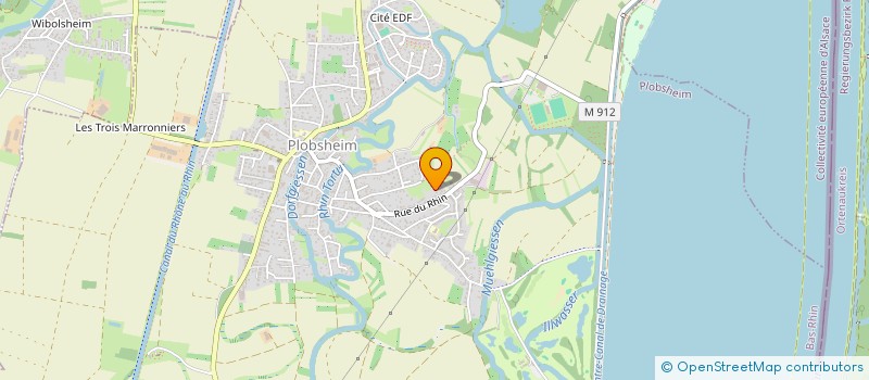 localisation de l'entreprise MAM LES CHOUPISSONS  PLOBSHEIM