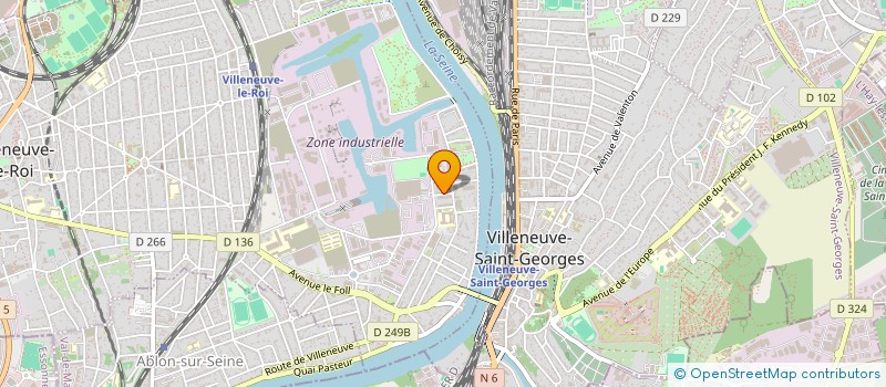 localisation de l'entreprise MAM LES ECUREUILS à VILLENEUVE-LE-ROI