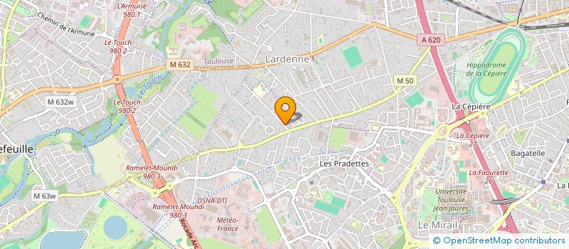 localisation de l'entreprise MAM LES MINI'COLOS  TOULOUSE