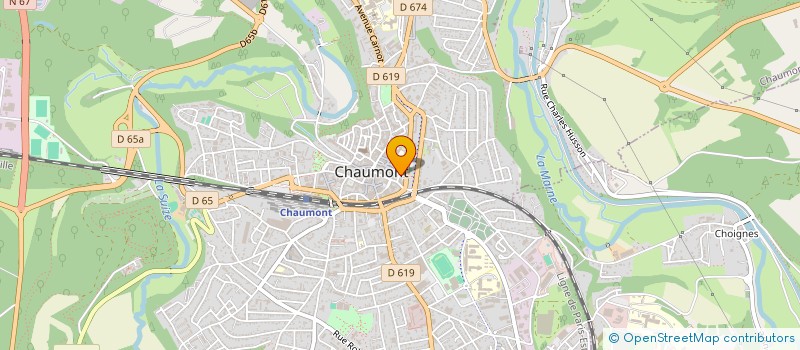 localisation de l'entreprise MAM LES MINIPOUCES à CHAUMONT