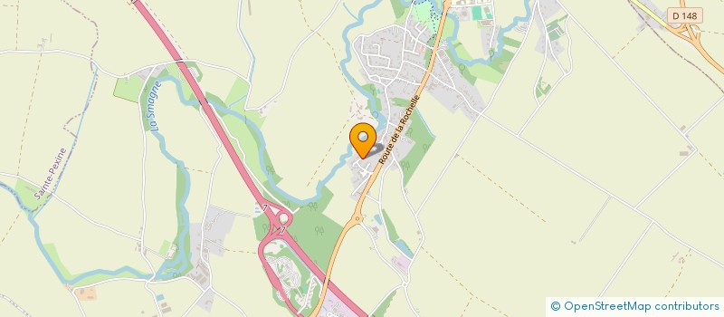 localisation de l'entreprise MAM LES P'TITES MAINS  SAINTE-HERMINE