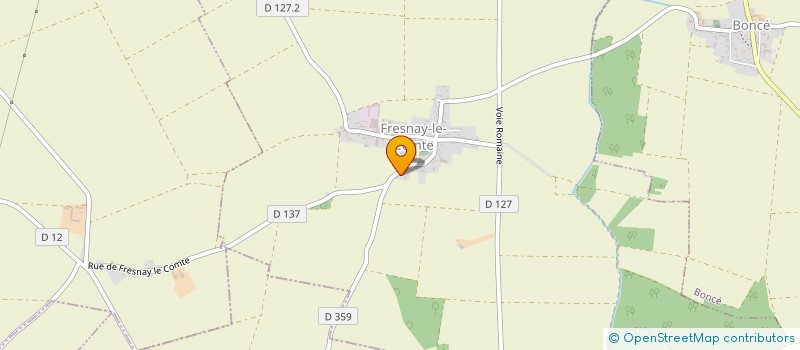 localisation de l'entreprise MAM LES P'TITES MERVEILLES à FRESNAY-LE-COMTE