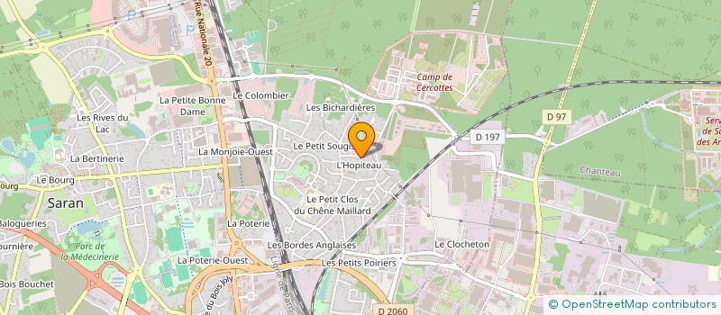 localisation de l'entreprise MAM LES P'TITS CHATS à SARAN