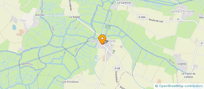 localisation de l'entreprise MAM LES P'TITS COEURS DU MARAIS  SAINT-SIGISMOND