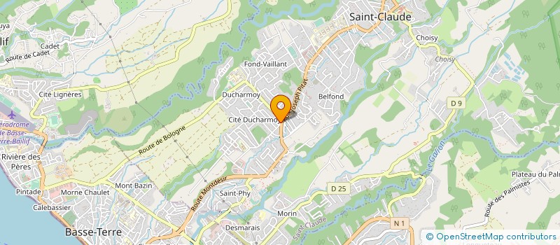 localisation de l'entreprise MAM LES P'TITS GRIMPEURS à SAINT-CLAUDE