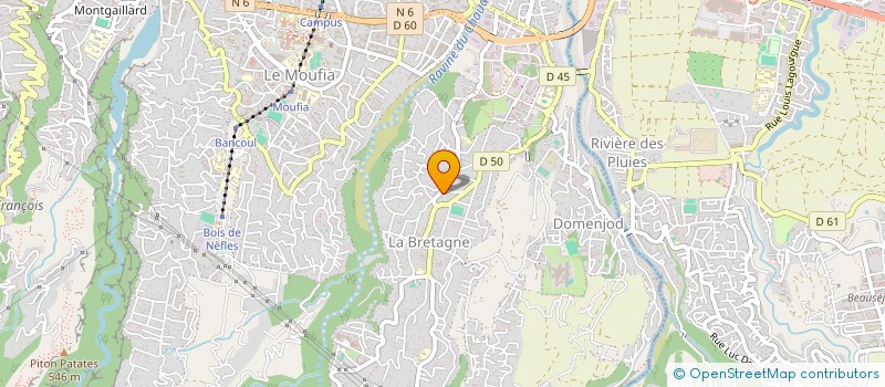 localisation de l'entreprise MAM LES P'TITS GUIGNES à SAINT-DENIS