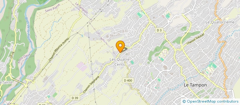 localisation de l'entreprise MAM LES P'TITS PAPILLONS  LE TAMPON