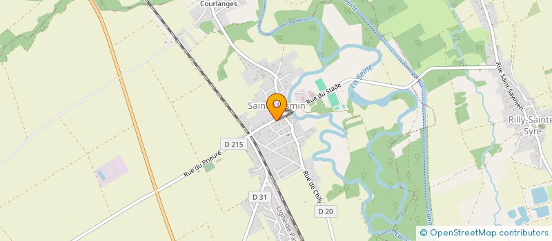 localisation de l'entreprise MAM LES P'TITS TROTTEURS  SAINT-MESMIN