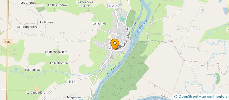 localisation de l'entreprise MAM LES PETITES ETOILES  CHATELAIN