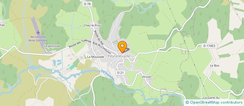 localisation de l'entreprise MAM LES PETITS CAILLOUX à PEYRELEVADE