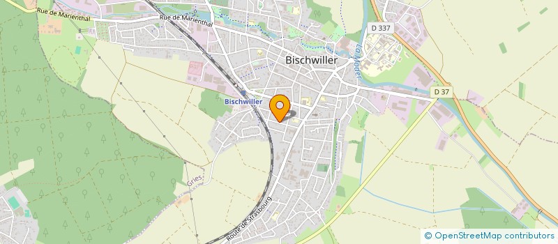 localisation de l'entreprise MAM LES PETITS CHATONS à BISCHWILLER