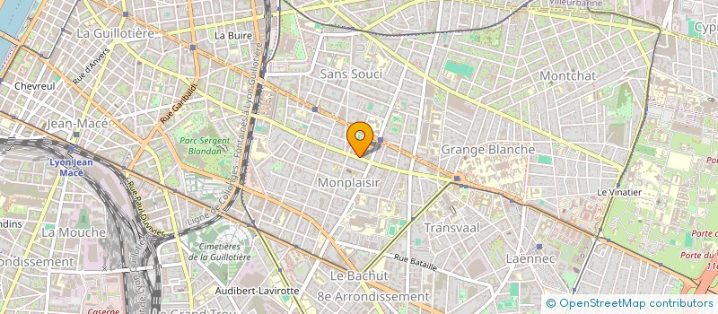 localisation de l'entreprise MAM LES PETITS MARMOTTONS  LYON