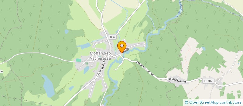 localisation de l'entreprise MAM LES PETITS RENARDS  LA COTE