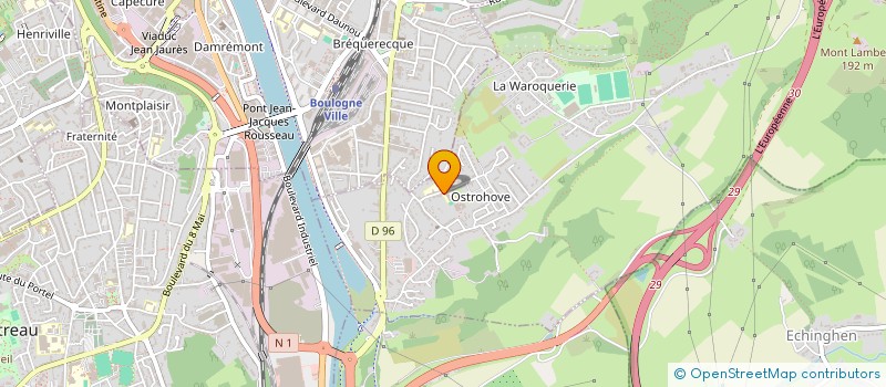 localisation de l'entreprise MAM LES PETITS REVEURS à SAINT-MARTIN-BOULOGNE