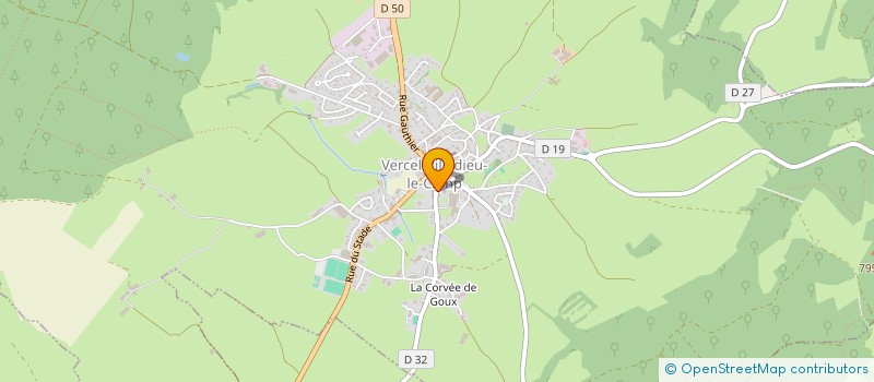localisation de l'entreprise MAM LES PETITS VERCELLOIS à VERCEL-VILLEDIEU-LE-CAMP