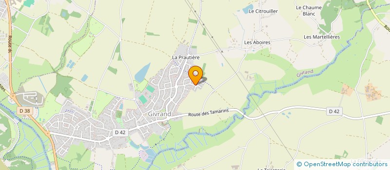 localisation de l'entreprise MAM 