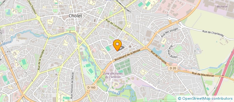 localisation de l'entreprise MAM LES PITCHOUNES à CHOLET
