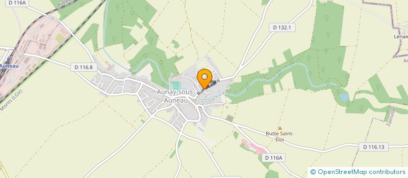 localisation de l'entreprise MAM LES POUSSINS à AUNAY-SOUS-AUNEAU