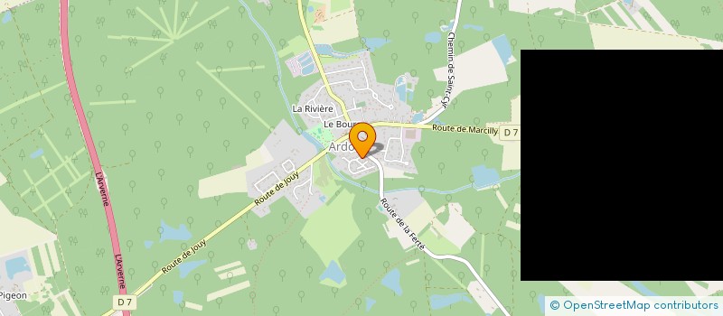 localisation de l'entreprise MAM LES PTITS L' ARDON à ARDON