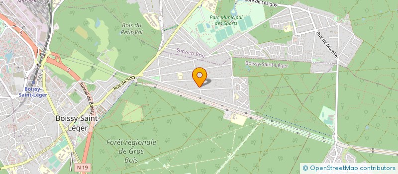 localisation de l'entreprise MAM LES PTITS TROTTEURS à BOISSY-SAINT-LEGER
