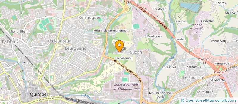 localisation de l'entreprise MAM LES TITOUNIS à QUIMPER