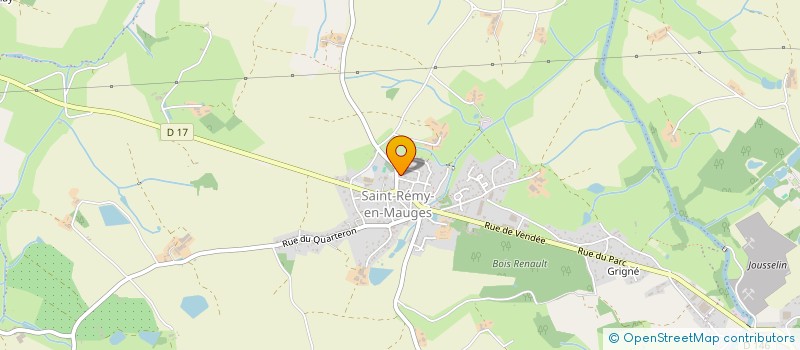 localisation de l'entreprise MAM LULU ET ZEBULU à MAUGES-SUR-LOIRE