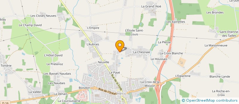 localisation de l'entreprise MAM MA MERVEILLE à HERIC