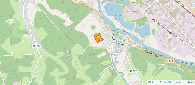 localisation de l'entreprise MAM' MA MIA  LAROIN