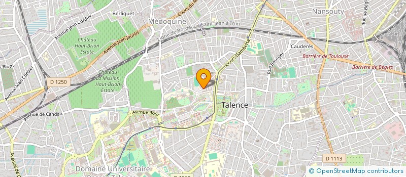 localisation de l'entreprise MAM (MAAMAR ATTRACTION ET MANEGE)  TALENCE