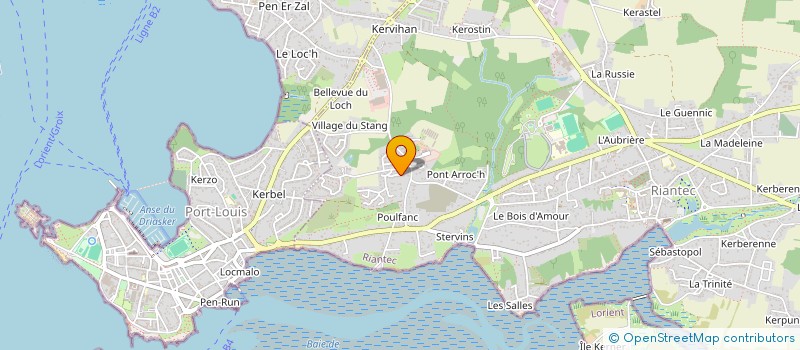 localisation de l'entreprise MAM MAIN DANS LA MAIN à RIANTEC