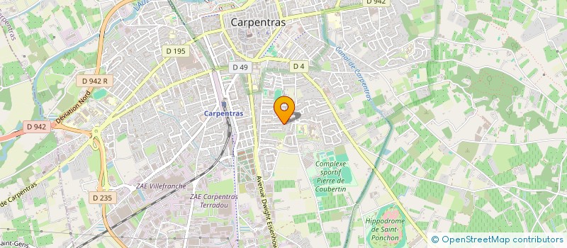 localisation de l'entreprise MAM MAIN DANS TA MAIN à CARPENTRAS