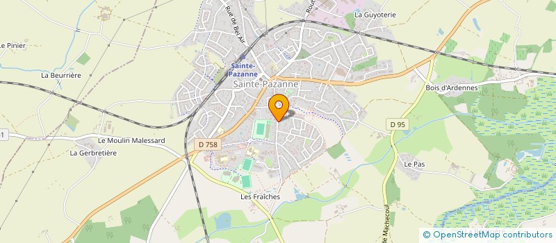 localisation de l'entreprise MAM MAM'ZELLES LILIE à SAINTE-PAZANNE
