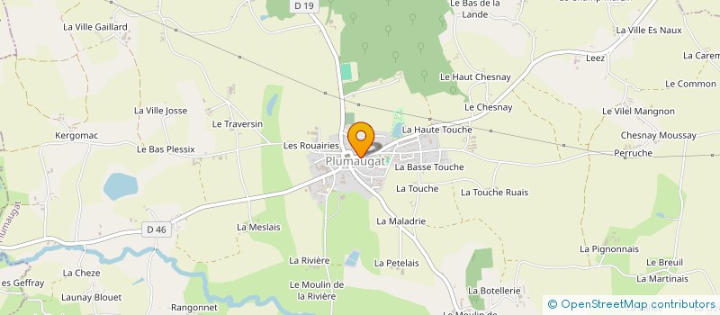 localisation de l'entreprise MAM MON JARDIN D'EVEIL à PLUMAUGAT