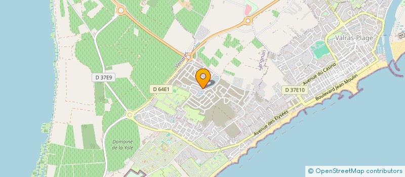 localisation de l'entreprise MAM MON MONDE A MOI  SERIGNAN