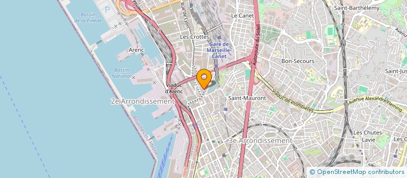 localisation de l'entreprise MAM MULTIMEDIA à MARSEILLE
