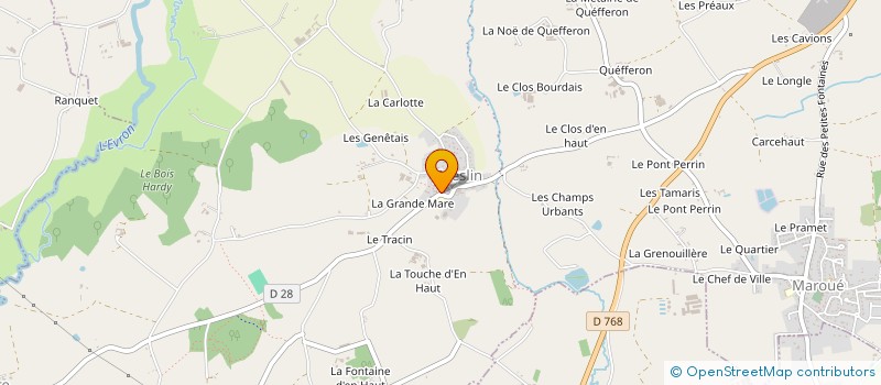 localisation de l'entreprise MAM N'HAKUNA MAM TATAS  LAMBALLE-ARMOR