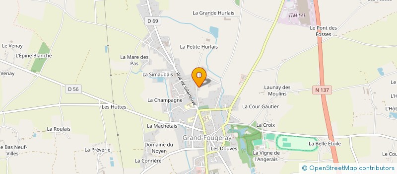 localisation de l'entreprise MAM'NIFIQUE AVENTURE  GRAND-FOUGERAY