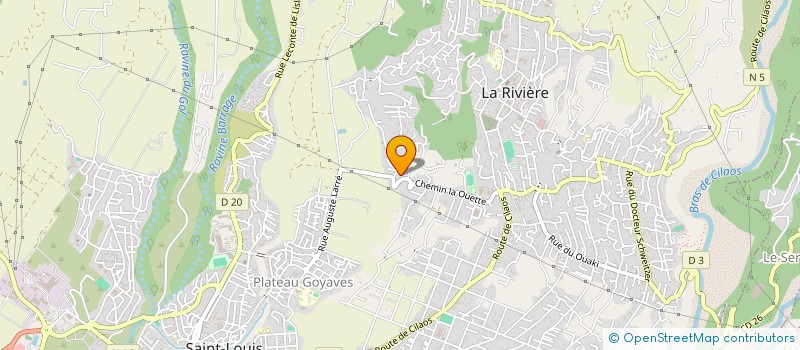 localisation de l'entreprise MAM O BALEINEAUX à SAINT-LOUIS
