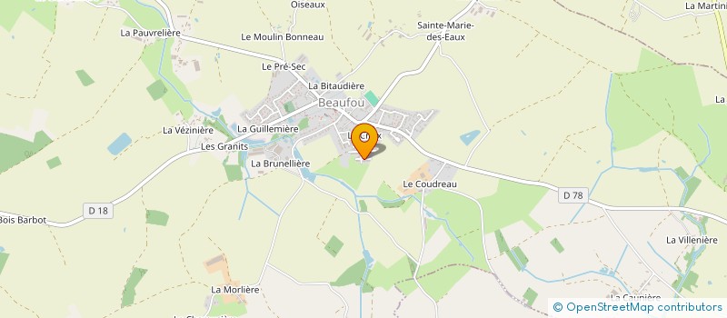 localisation de l'entreprise MAM O'MERVEILLES  BEAUFOU