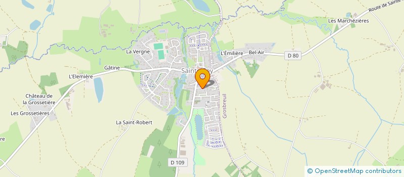 localisation de l'entreprise MAM O P'TITS PETONS à SAINTE-FOY