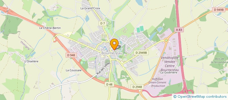 localisation de l'entreprise MAM O PETIT MOULIN à BOURNEZEAU