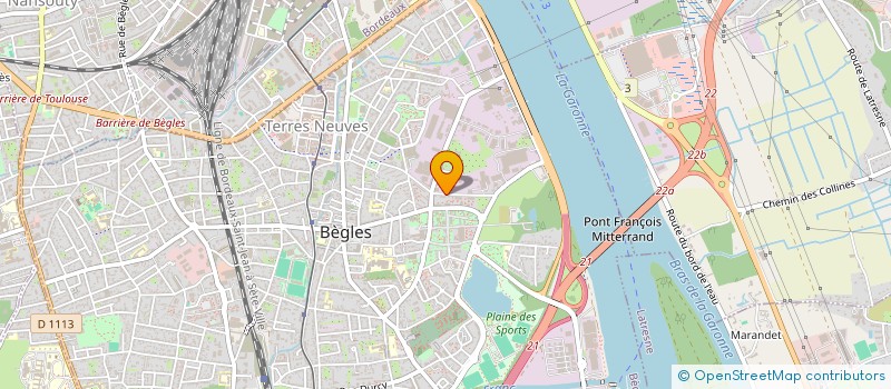 localisation de l'entreprise MAM O PETIT PARADIS à BEGLES