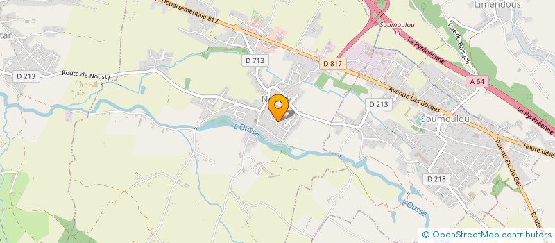 localisation de l'entreprise MAM OHANA  SOUMOULOU