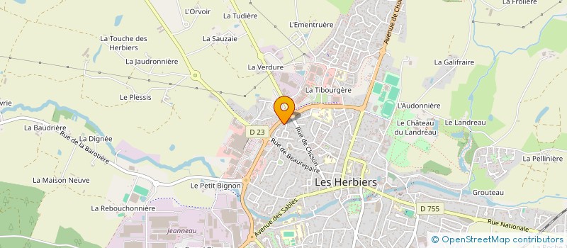 localisation de l'entreprise MAM'OUNETTE & SES BOUTCHOUX à LES HERBIERS