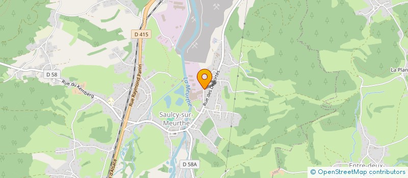 localisation de l'entreprise MAM POPPIN'S  SAULCY-SUR-MEURTHE