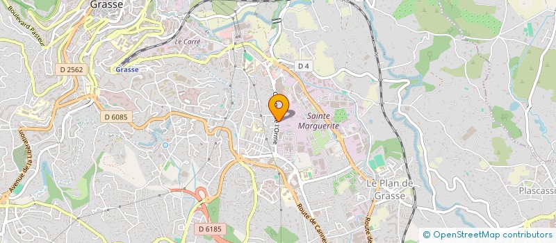 localisation de l'entreprise MAM REGARDS D'ENFANTS à GRASSE