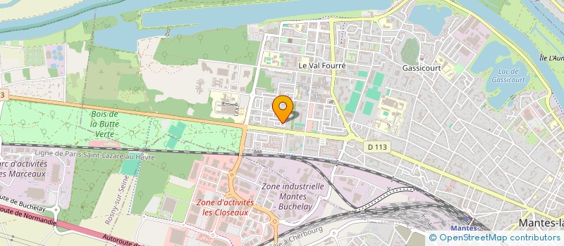 localisation de l'entreprise MAM'S à MANTES-LA-JOLIE